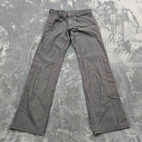 Noble Outfitters Flex Canvas Work Pant Mens 32x34 Asphalt flex straight leg - Picture 1 of 13